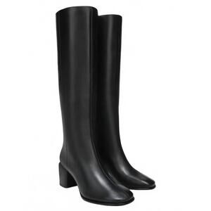 NEW VINCE women's maggie heeled knee high boot in black